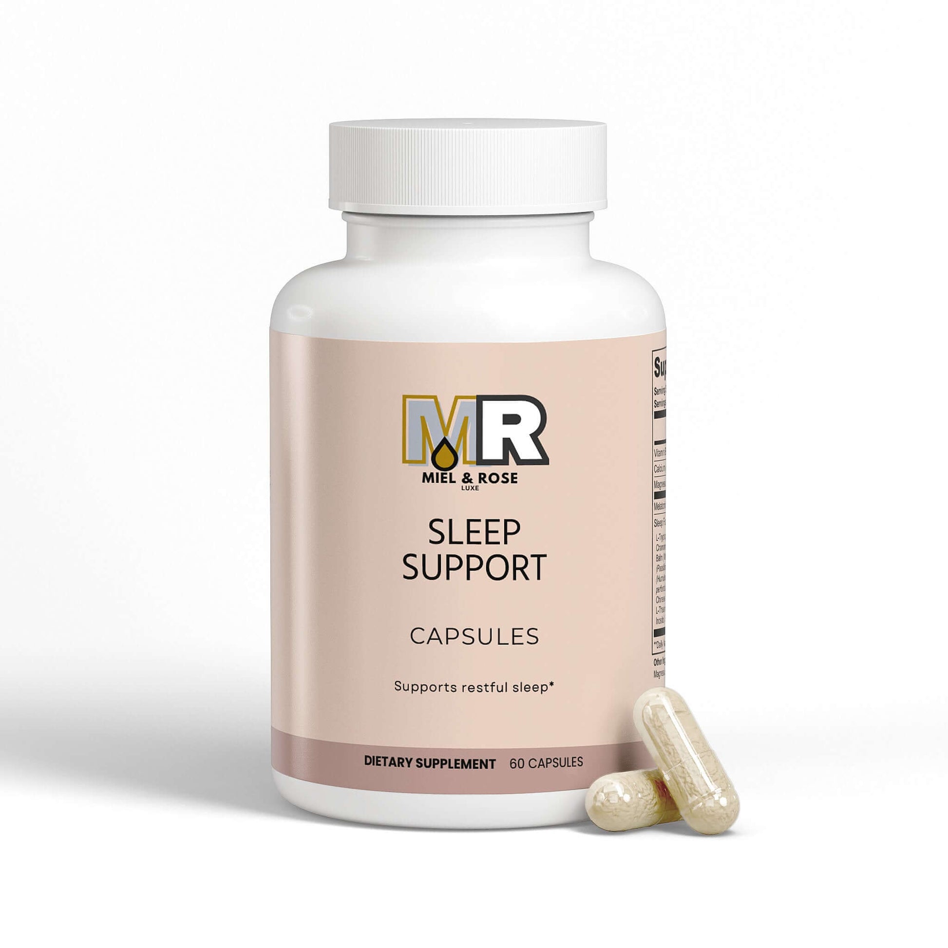 Sleep Support supplement - Miel rose luxe 
