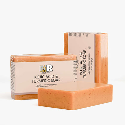 kojic acid turmeric soap Soap - Miel rose luxe