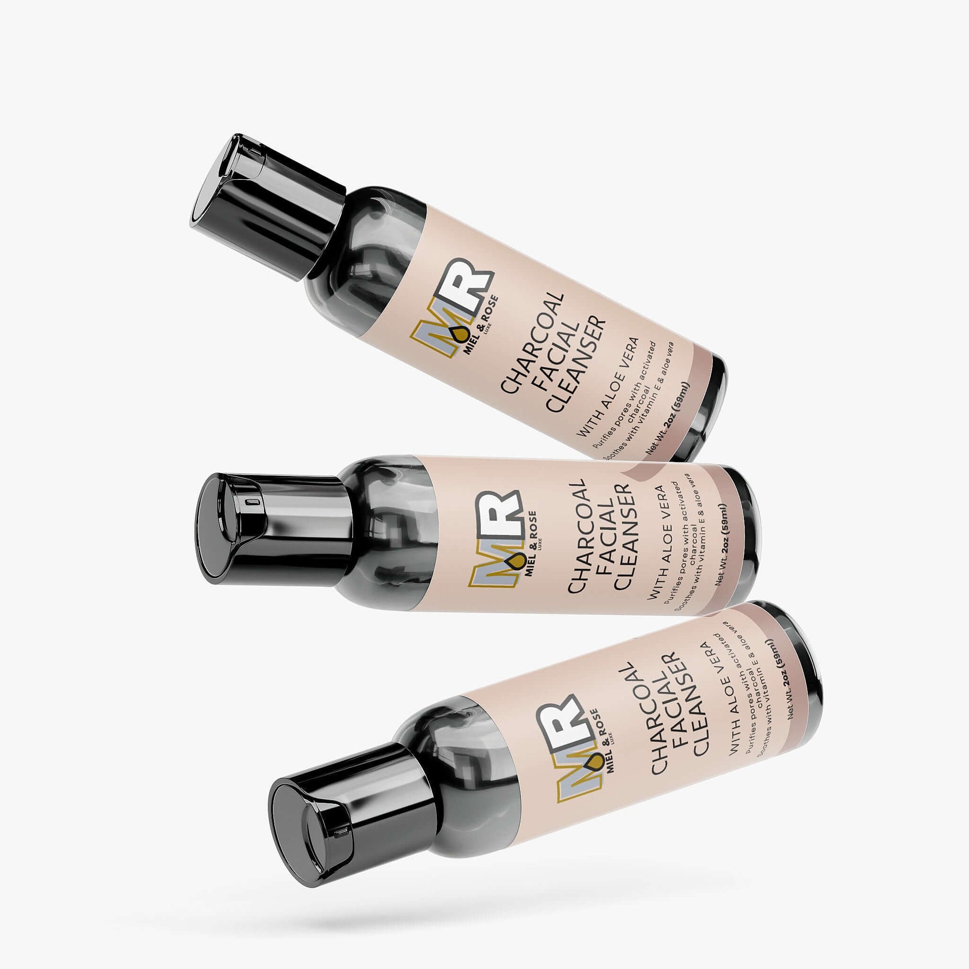 Charcoal Facial Cleanser Treat - Luma Bloom Store