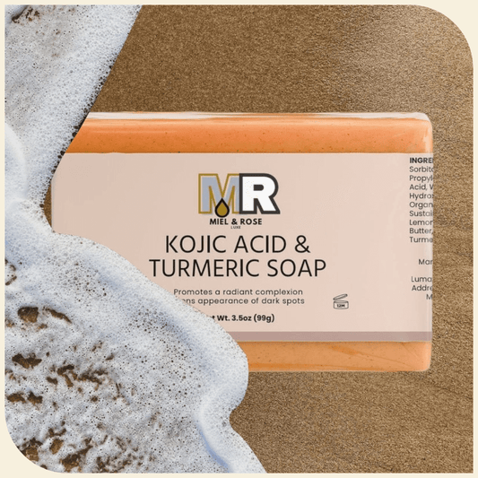 skincare Bar of soap body care - Miel rose luxe