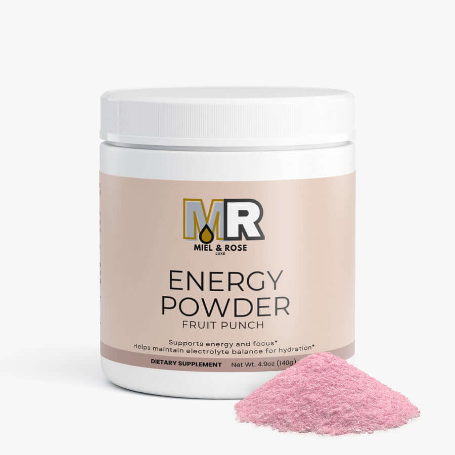 Protein & Health Products Energy Powder (Fruit Punch) - miel rose luxe